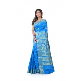 HANDWOVEN SILK BALUCHARI SAREE