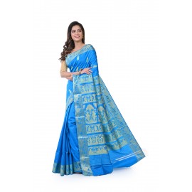 HANDWOVEN SILK BALUCHARI SAREE