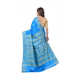 HANDWOVEN SILK BALUCHARI SAREE