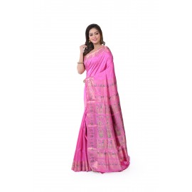 HANDWOVEN SILK BALUCHARI SAREE