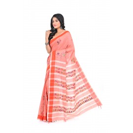 HANDWOVEN KANTHA STITCH SAREE